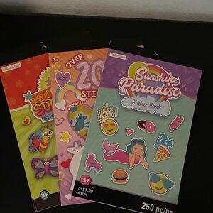 6 Sticker Books
